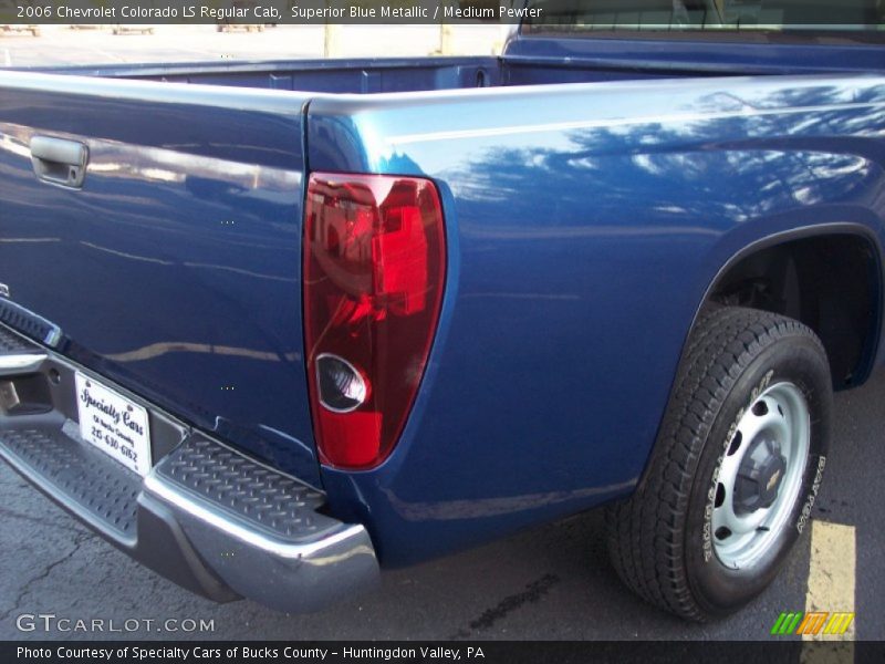 Superior Blue Metallic / Medium Pewter 2006 Chevrolet Colorado LS Regular Cab