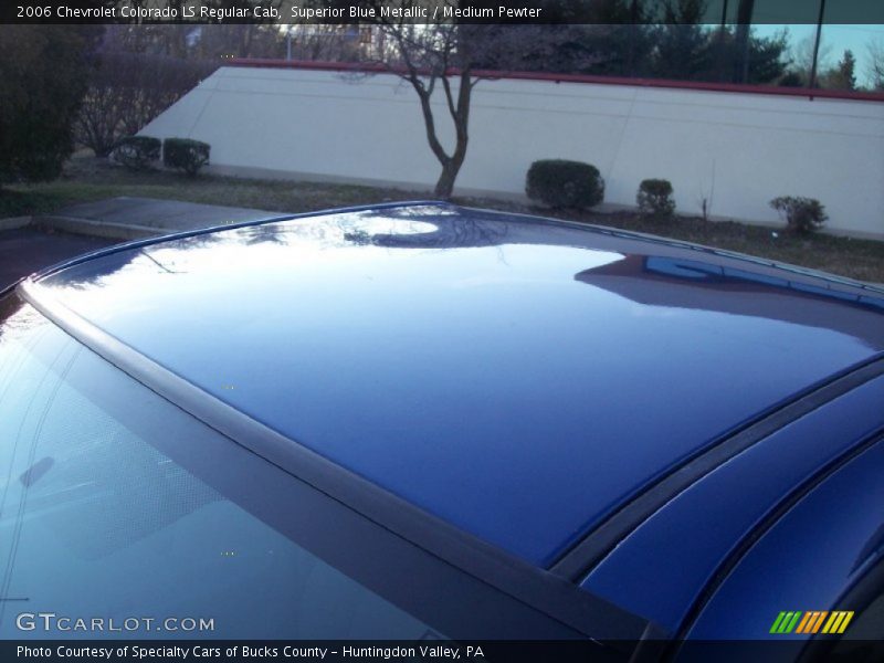 Superior Blue Metallic / Medium Pewter 2006 Chevrolet Colorado LS Regular Cab
