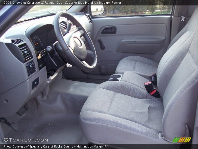  2006 Colorado LS Regular Cab Medium Pewter Interior