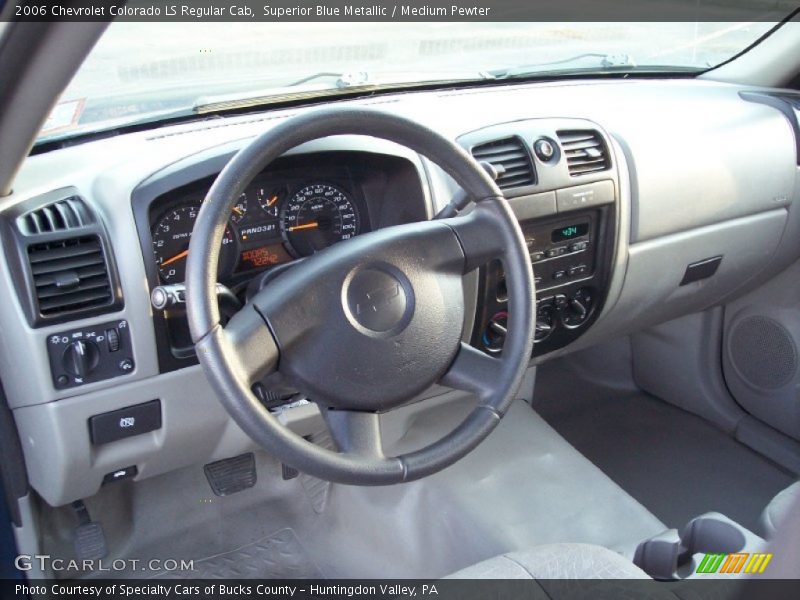 Superior Blue Metallic / Medium Pewter 2006 Chevrolet Colorado LS Regular Cab