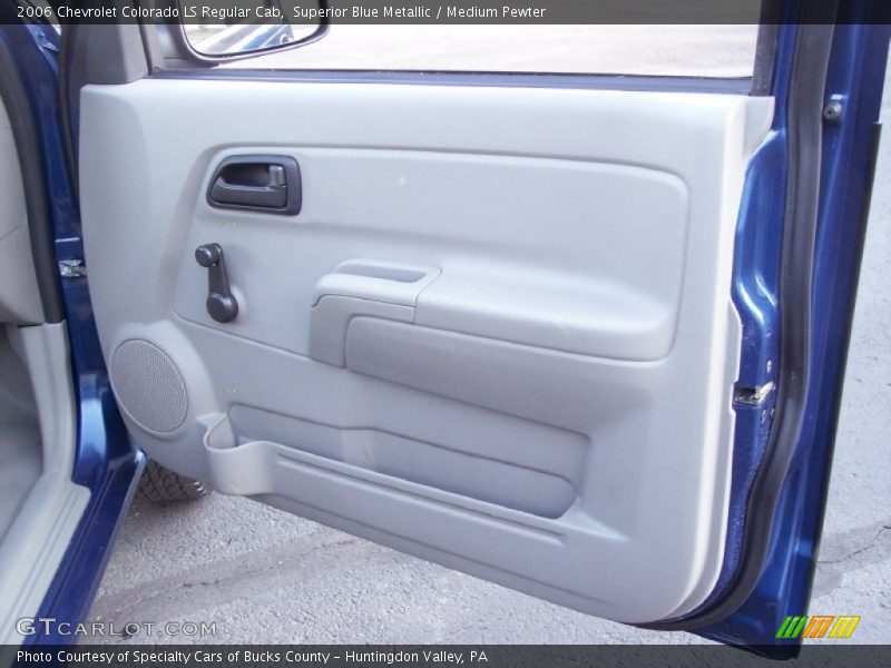 Superior Blue Metallic / Medium Pewter 2006 Chevrolet Colorado LS Regular Cab