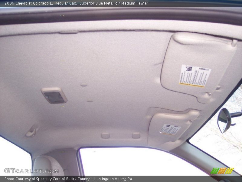 Superior Blue Metallic / Medium Pewter 2006 Chevrolet Colorado LS Regular Cab