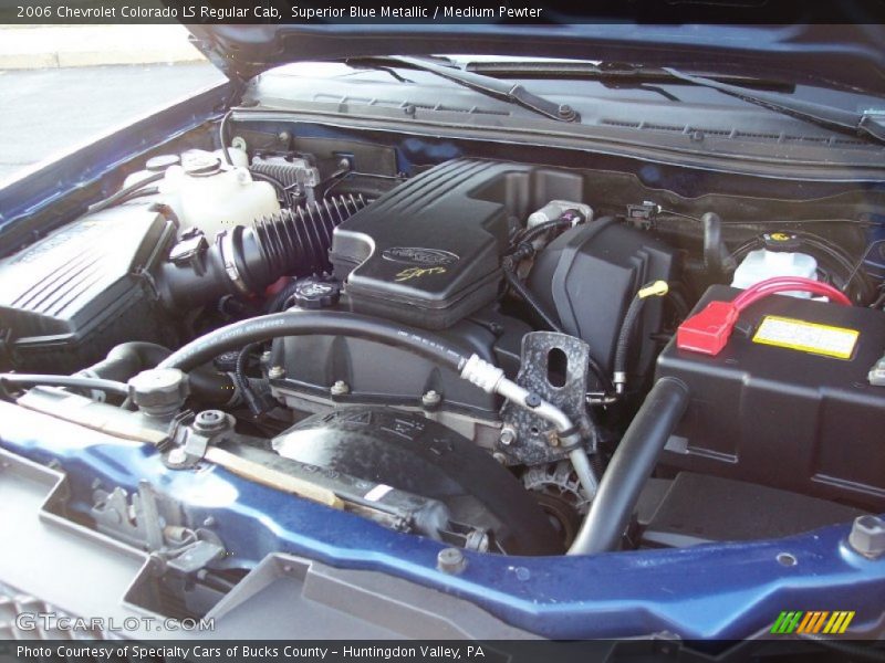 Superior Blue Metallic / Medium Pewter 2006 Chevrolet Colorado LS Regular Cab