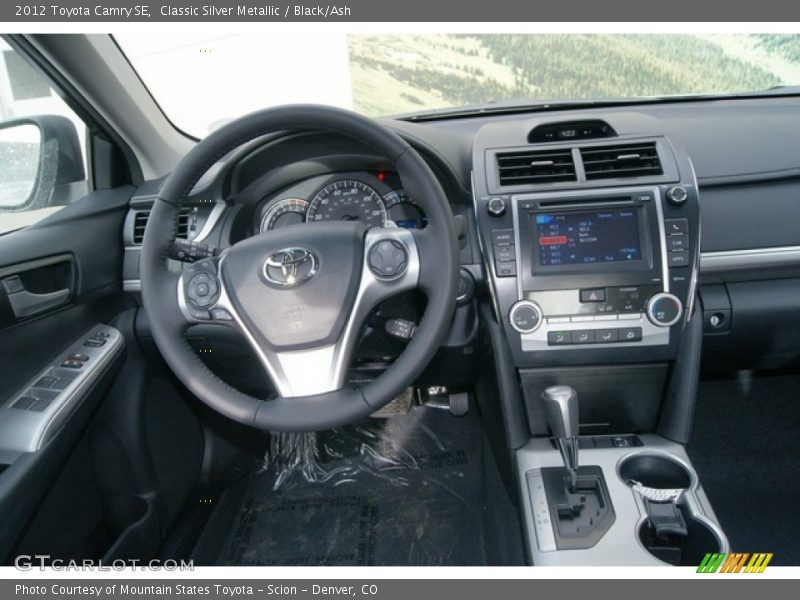 Classic Silver Metallic / Black/Ash 2012 Toyota Camry SE