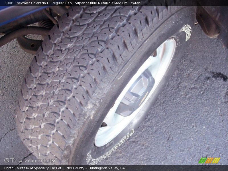 Superior Blue Metallic / Medium Pewter 2006 Chevrolet Colorado LS Regular Cab