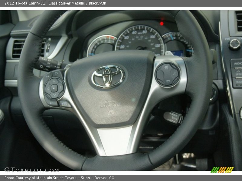 Classic Silver Metallic / Black/Ash 2012 Toyota Camry SE