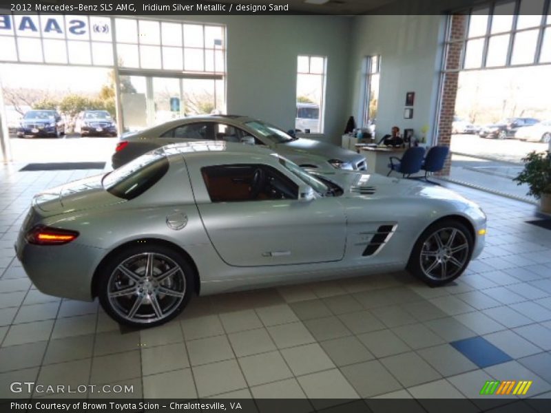 Iridium Silver Metallic / designo Sand 2012 Mercedes-Benz SLS AMG