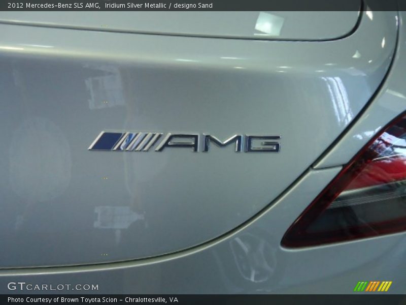 Iridium Silver Metallic / designo Sand 2012 Mercedes-Benz SLS AMG