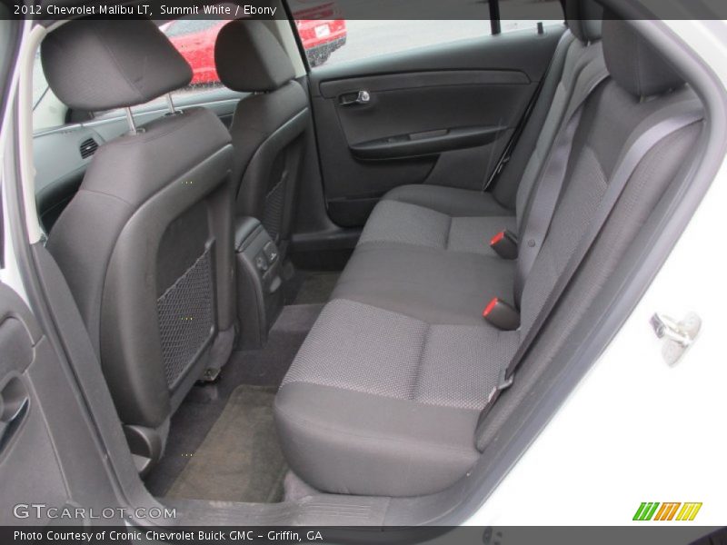 Summit White / Ebony 2012 Chevrolet Malibu LT