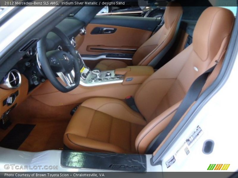  2012 SLS AMG designo Sand Interior