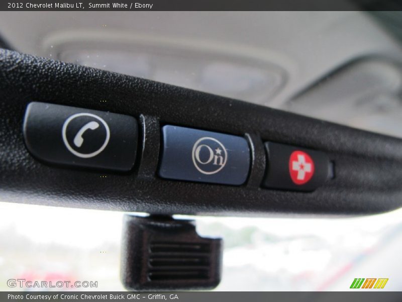 Summit White / Ebony 2012 Chevrolet Malibu LT