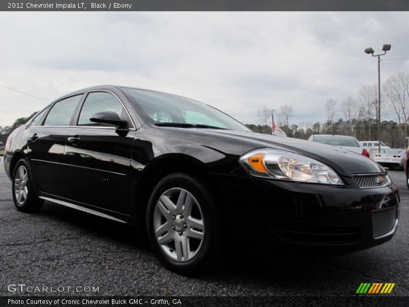 Black / Ebony 2012 Chevrolet Impala LT