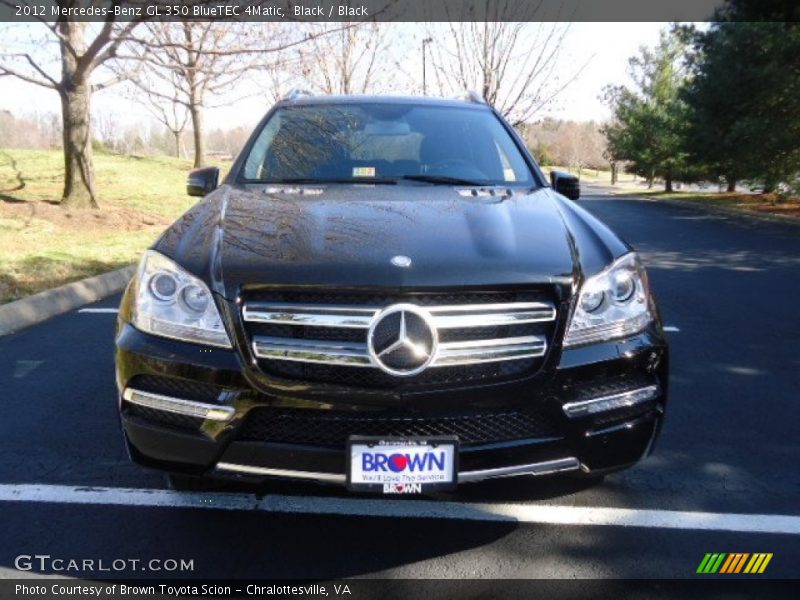 Black / Black 2012 Mercedes-Benz GL 350 BlueTEC 4Matic