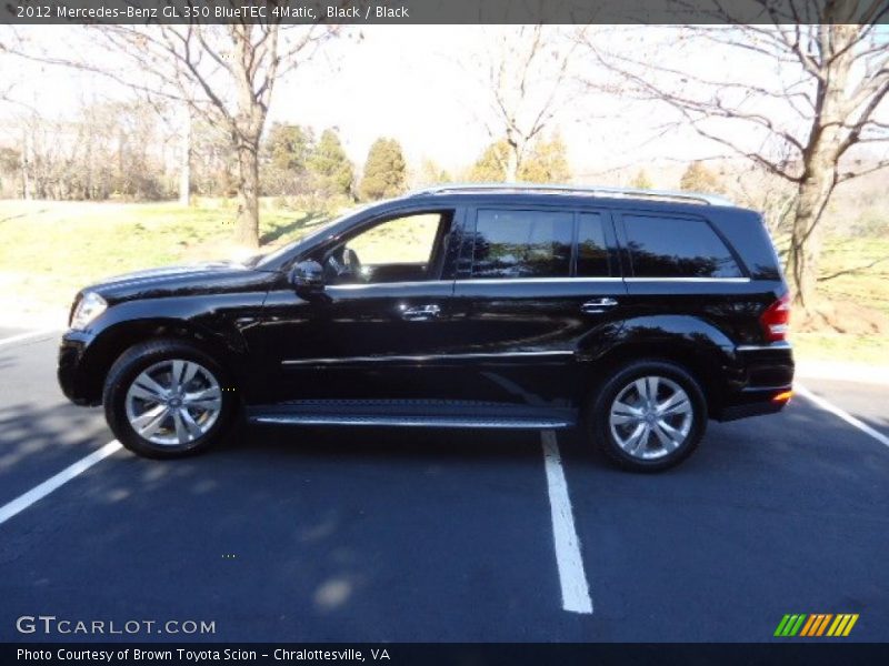 Black / Black 2012 Mercedes-Benz GL 350 BlueTEC 4Matic