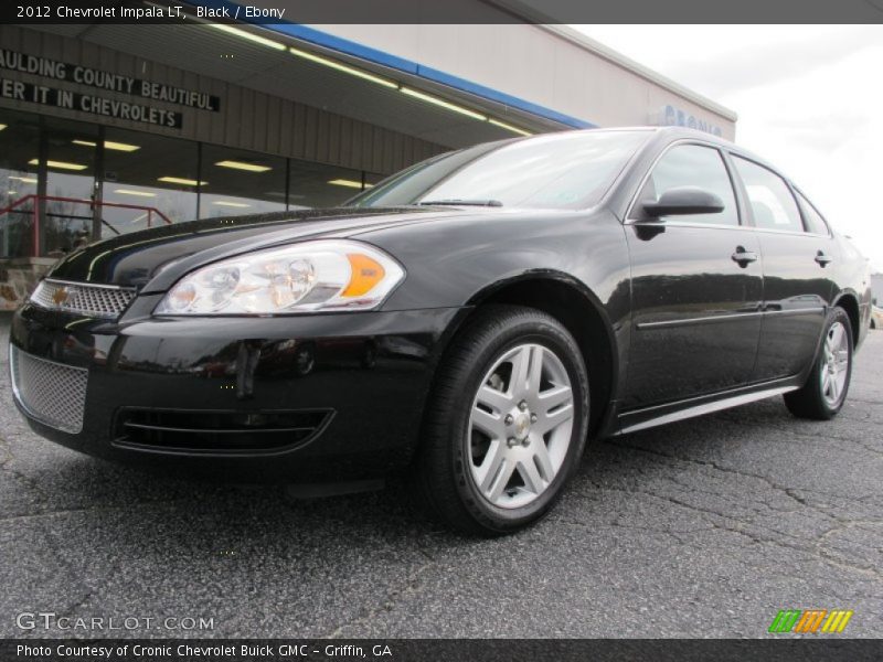 Black / Ebony 2012 Chevrolet Impala LT
