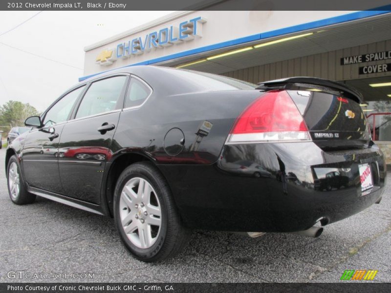 Black / Ebony 2012 Chevrolet Impala LT