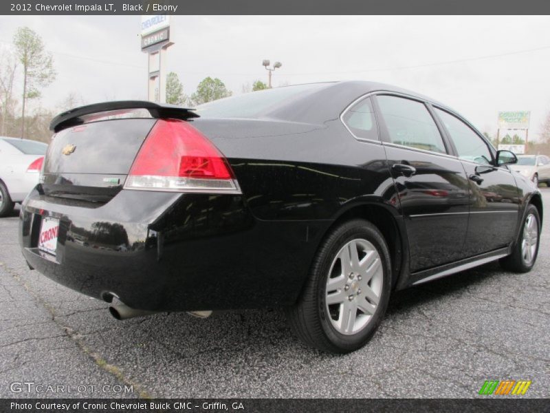 Black / Ebony 2012 Chevrolet Impala LT