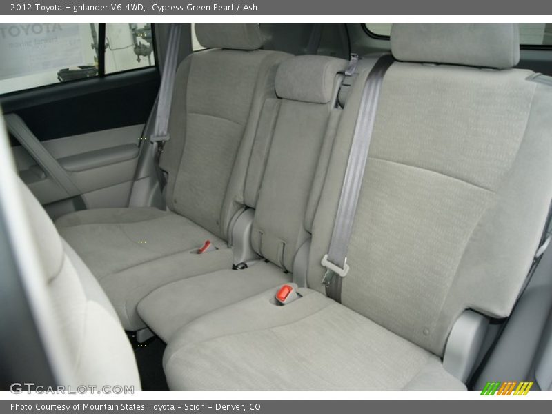 Cypress Green Pearl / Ash 2012 Toyota Highlander V6 4WD