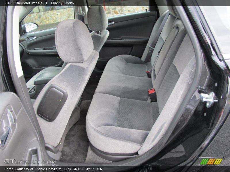 Rear Seat of 2012 Impala LT