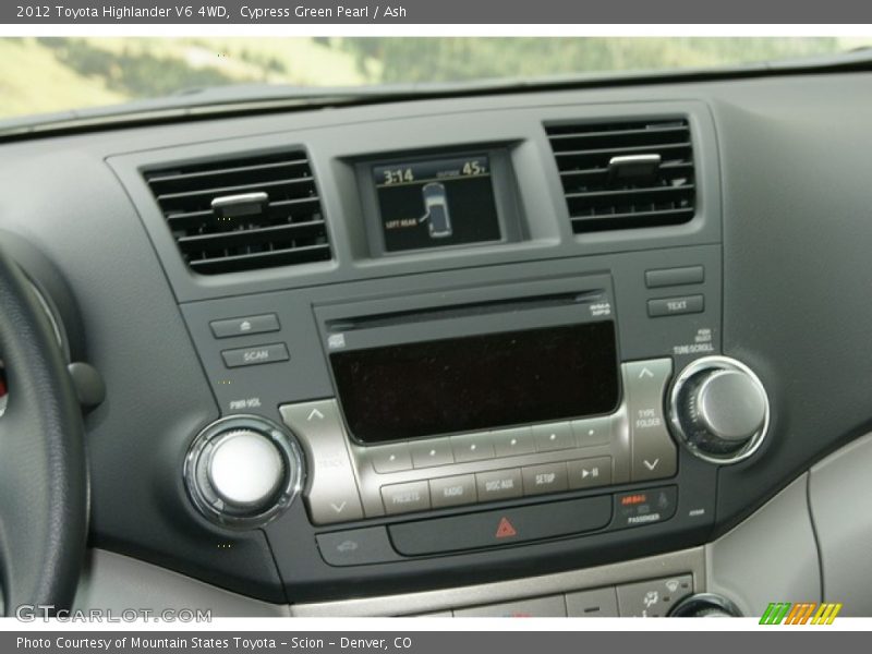 Cypress Green Pearl / Ash 2012 Toyota Highlander V6 4WD