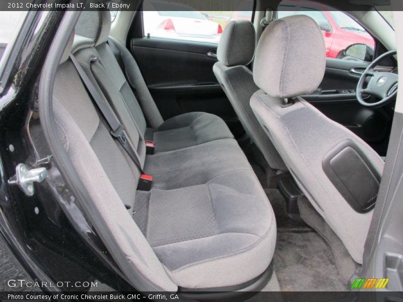 Rear Seat of 2012 Impala LT