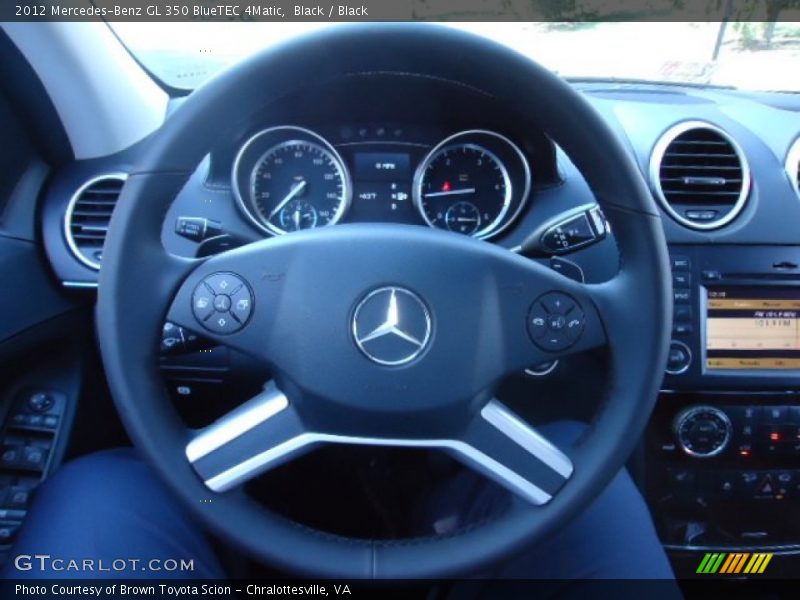 Black / Black 2012 Mercedes-Benz GL 350 BlueTEC 4Matic