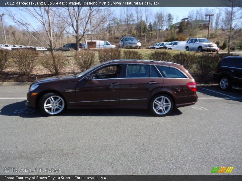designo Mystic Brown / Natural Beige/Black 2012 Mercedes-Benz E 350 4Matic Wagon