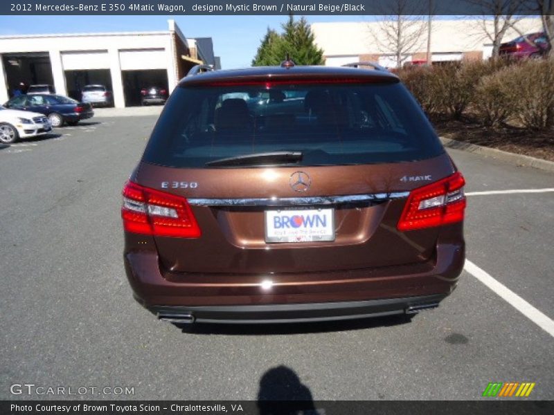 designo Mystic Brown / Natural Beige/Black 2012 Mercedes-Benz E 350 4Matic Wagon