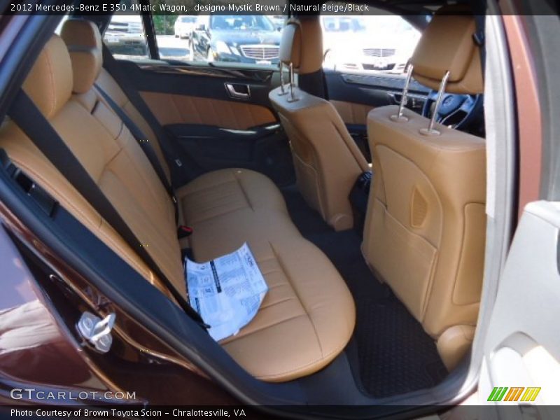 designo Mystic Brown / Natural Beige/Black 2012 Mercedes-Benz E 350 4Matic Wagon