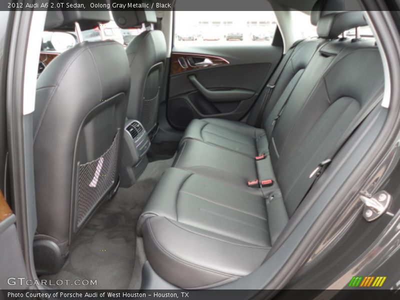 Rear Seat of 2012 A6 2.0T Sedan
