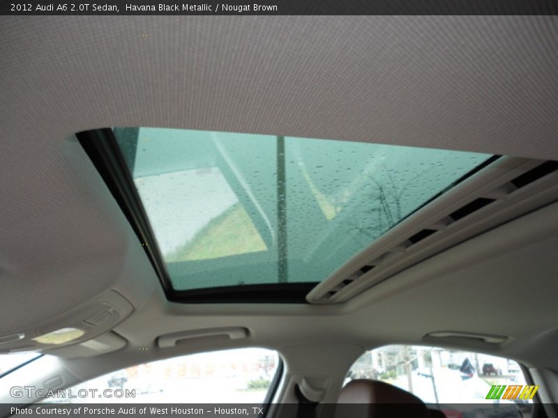 Sunroof of 2012 A6 2.0T Sedan