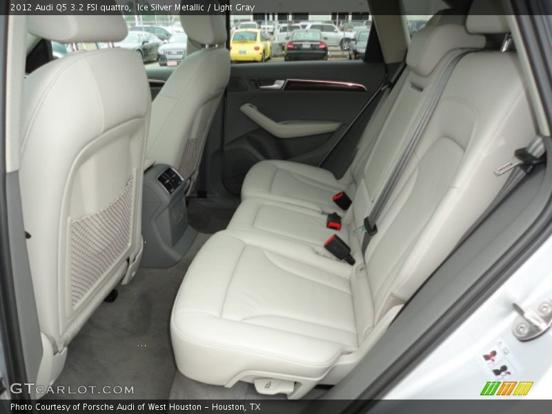 Ice Silver Metallic / Light Gray 2012 Audi Q5 3.2 FSI quattro