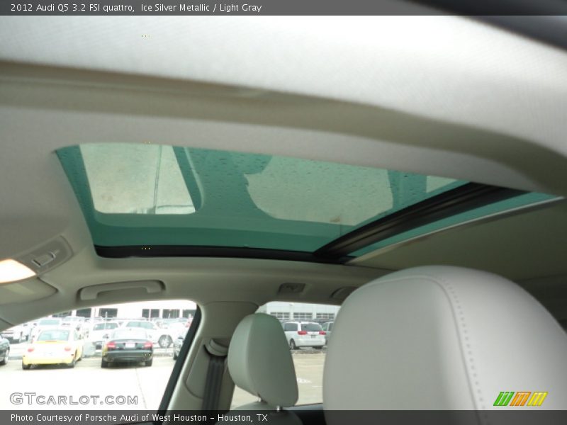 Ice Silver Metallic / Light Gray 2012 Audi Q5 3.2 FSI quattro