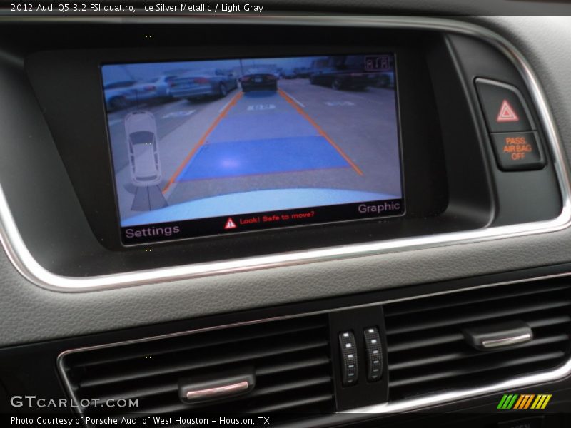 Ice Silver Metallic / Light Gray 2012 Audi Q5 3.2 FSI quattro