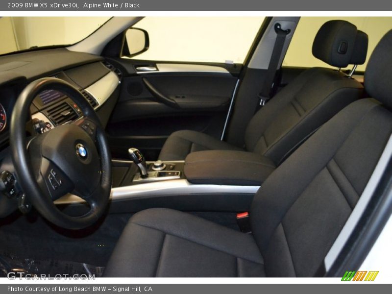 Alpine White / Black 2009 BMW X5 xDrive30i