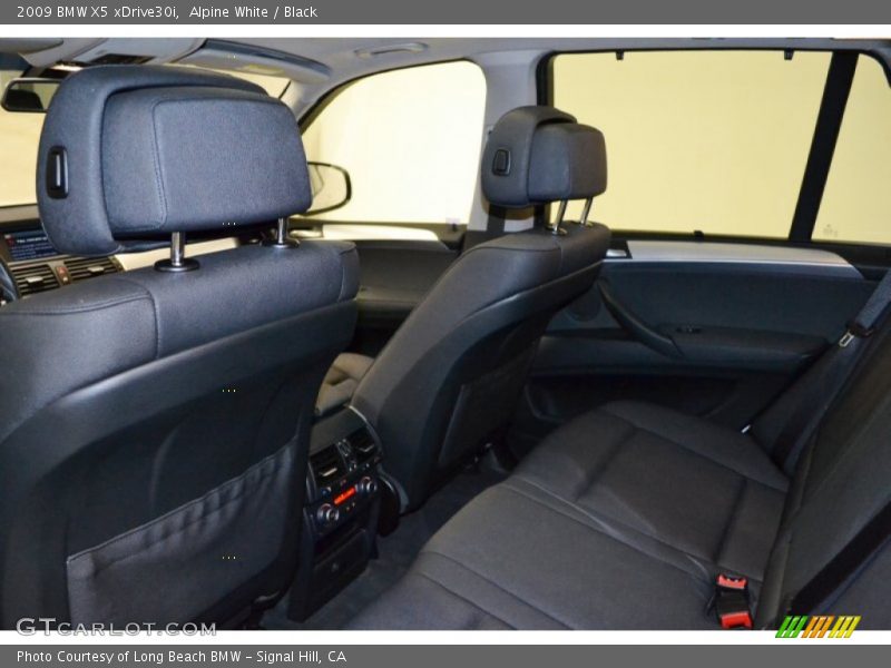 Alpine White / Black 2009 BMW X5 xDrive30i