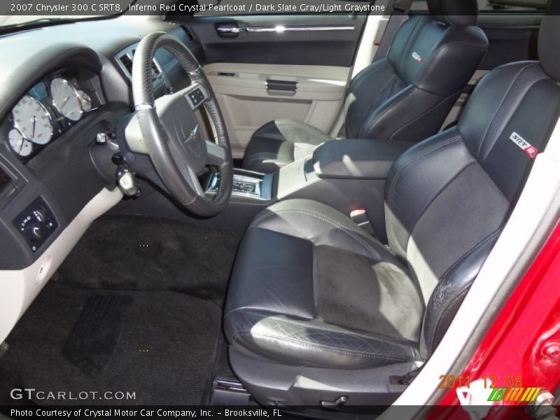Front Seat of 2007 300 C SRT8
