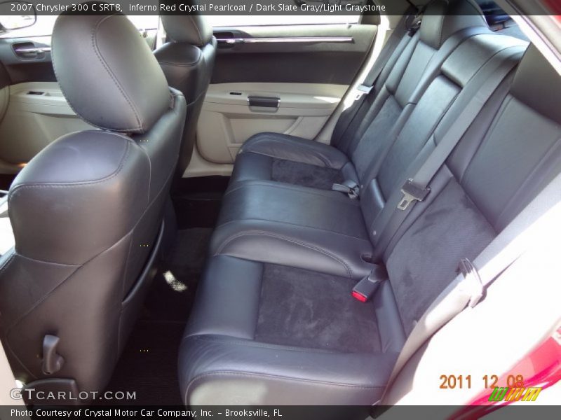 Rear Seat of 2007 300 C SRT8
