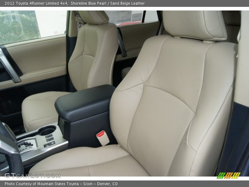 Shoreline Blue Pearl / Sand Beige Leather 2012 Toyota 4Runner Limited 4x4