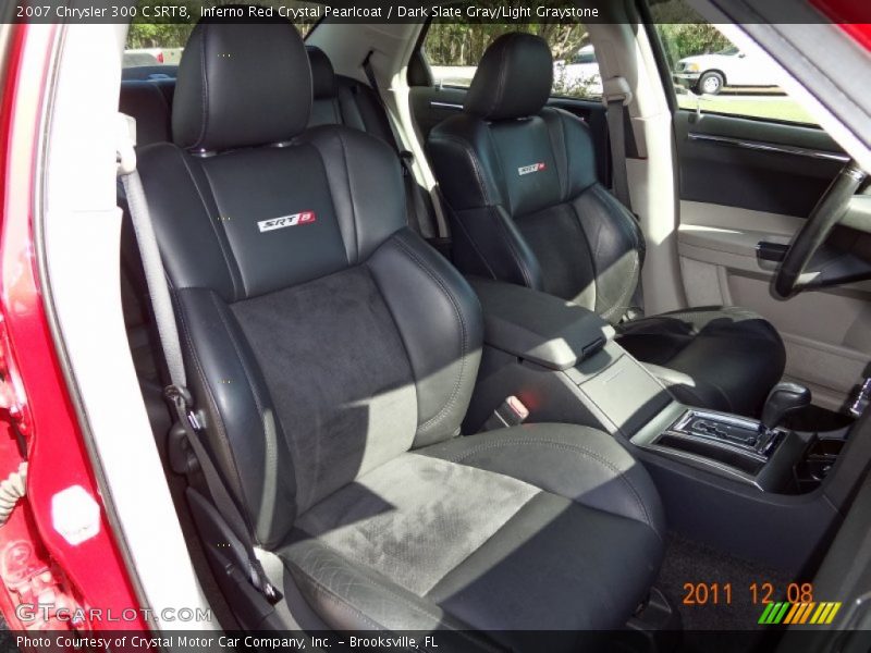 2007 300 C SRT8 Dark Slate Gray/Light Graystone Interior