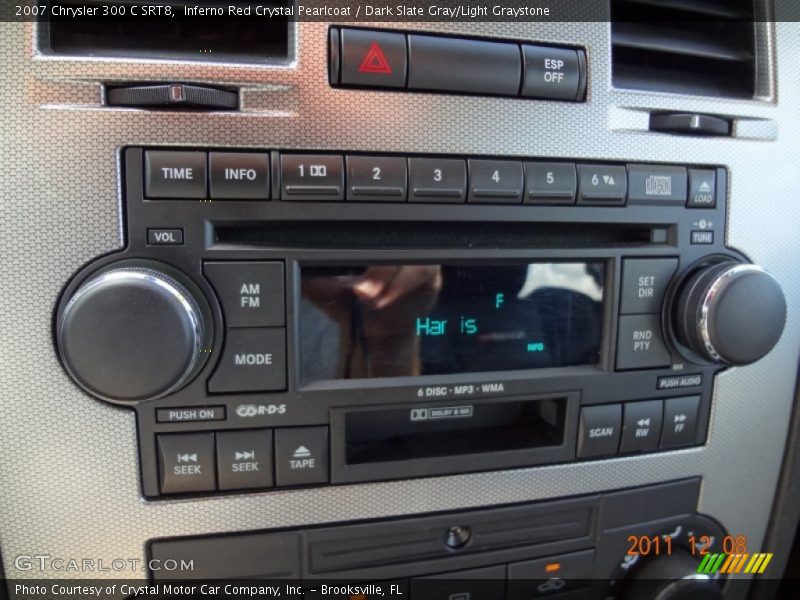 Audio System of 2007 300 C SRT8
