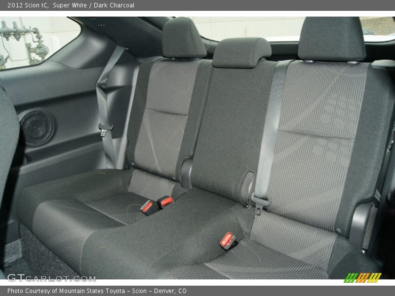 Super White / Dark Charcoal 2012 Scion tC