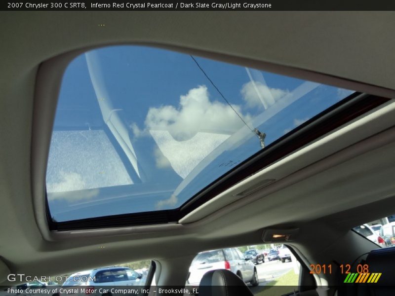 Sunroof of 2007 300 C SRT8