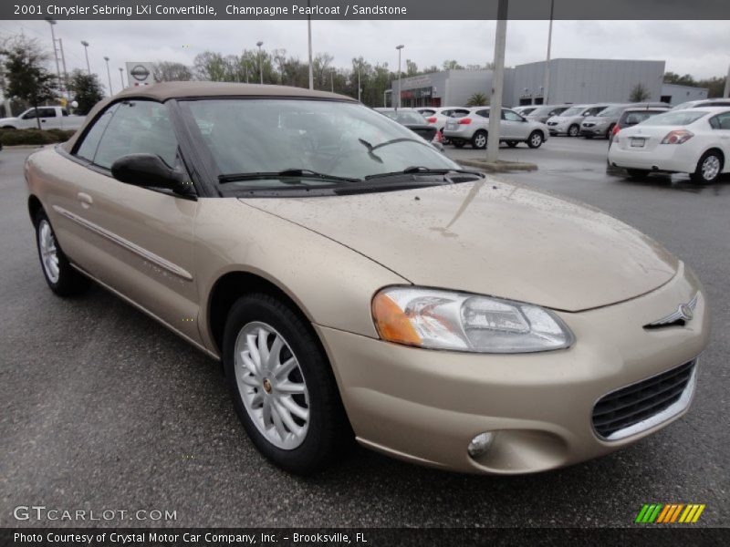 Front 3/4 View of 2001 Sebring LXi Convertible