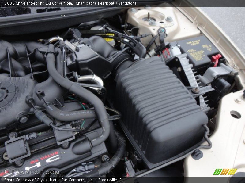  2001 Sebring LXi Convertible Engine - 2.7 Liter DOHC 24-Valve V6