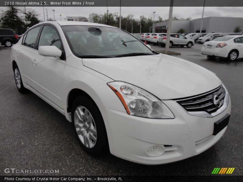 Winter Frost White / Frost 2010 Nissan Altima 2.5