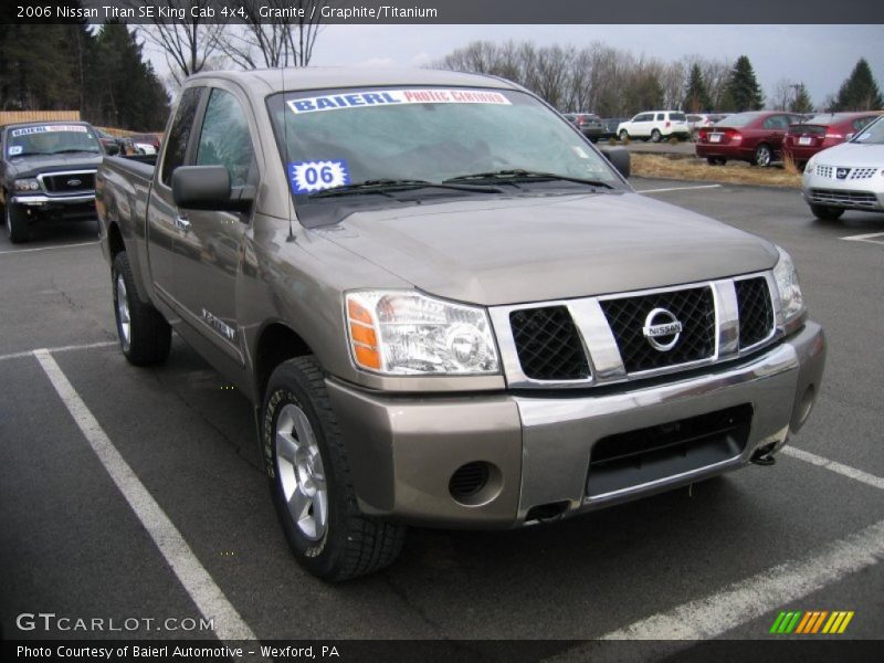 Granite / Graphite/Titanium 2006 Nissan Titan SE King Cab 4x4