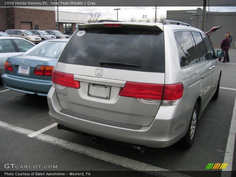 Silver Pearl Metallic / Gray 2009 Honda Odyssey EX