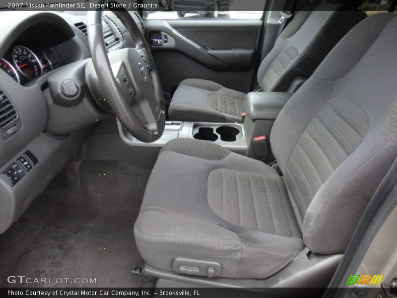  2007 Pathfinder SE Graphite Interior