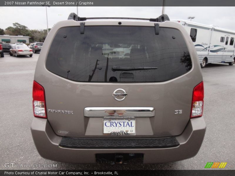 Desert Stone / Graphite 2007 Nissan Pathfinder SE